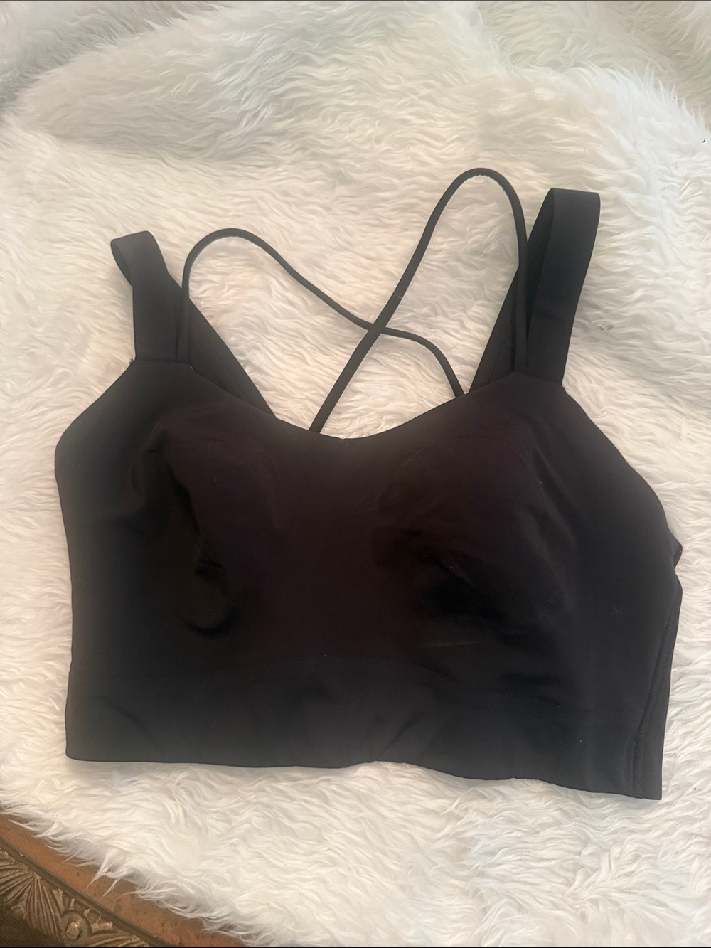 lululemon athletica Black Crossback Sports Bra - Picture 2 of 2